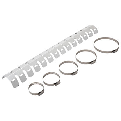 Tusk 1303690004 Aluminum Pipe Guard 2-Stroke Silver