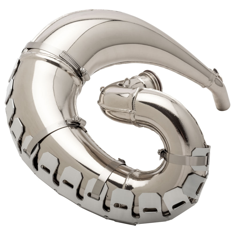 Tusk 1303690004 Aluminum Pipe Guard 2-Stroke Silver