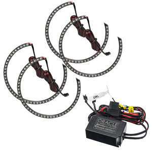 ORACLE Lighting 3990-332 Oracle 15-21 fits Dodge Challenger Dynamic Surface Mount Headlight Halo Kit - - Dynamic