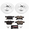 Power Stop 17-25 Chrysler Pacifica Rear Z23 Coated Brake Kit
