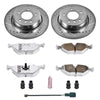 PowerStop K557-26 94-95 fits BMW 540i Rear Z26 Street Warrior Brake Kit