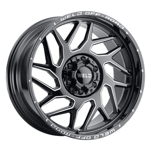 Weld  W11700082475 Off-Road W117 20X10 Fulcrum 8X165.1 ET-18 BS4.75 Gloss Black