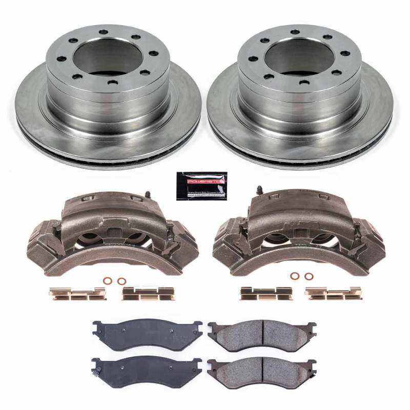 Power Stop KCOE5490A 03-08 fits Dodge Ram 3500 Rear Autospecialty Kit w/Cals