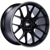 BBS CH114BPO CH-R 20x10.5 5x120 ET35 Satin Black Polished Rim Protector Wheel -82mm PFS/Clip Required