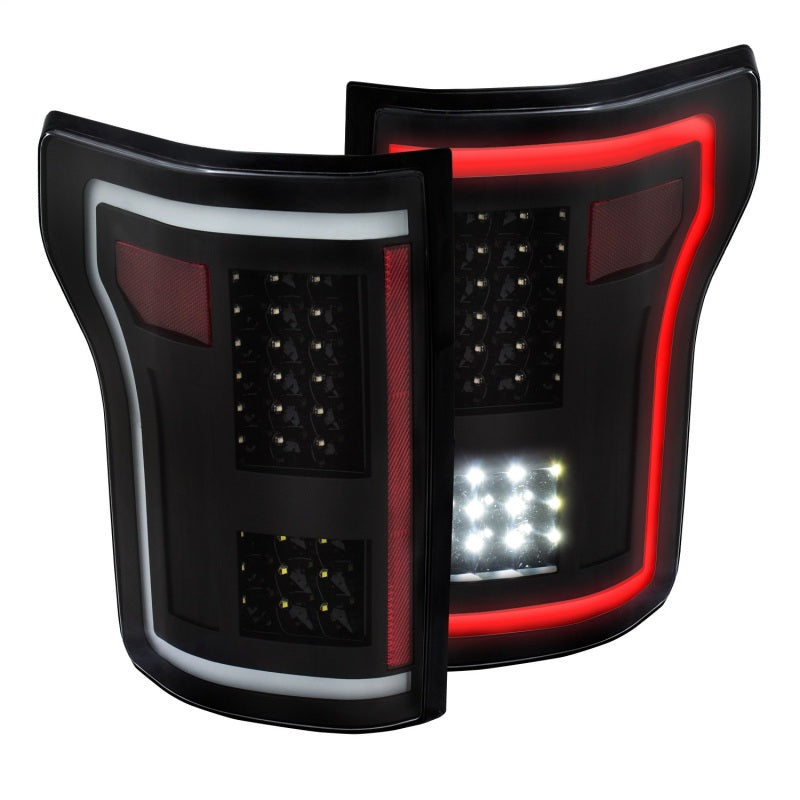 ANZO 311285 2017 fits Ford 15-20 F-150 LED Taillights Black