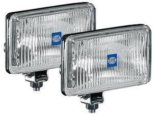 Hella LA005860601 450 H3 12V SAE/ECE Fog Lamp Kit Clear - Rectangle (Includes 2