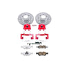 PowerStop KC869 26 fits BMW 323i Front Z26 Street Warrior Brake Kit w/Calipers