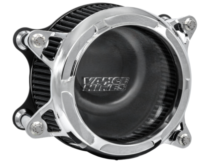 Vance 71067 & Hines HD Multi Fit VO2 90 Deg Intake Kit Chrome