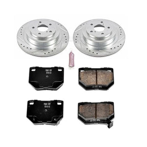 PowerStop K4932 fits Subaru 06-07 Impreza Rear Z23 Evolution Sport Brake Kit