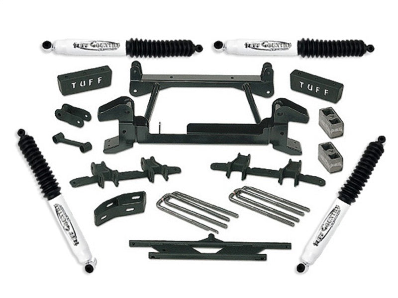 Tuff Country 14824 88-97 fits Chevy Truck K2500/3500 4X4 (8 Lug) 4in Lft Kt (w/Stmped Lwr Cntrl Arm No Shocks)