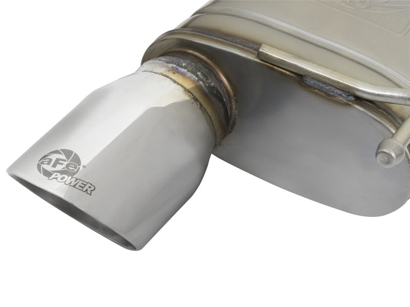 AFE 49-43085-P rce XP 2.5in 409 Stainless Axle Back Exhaust w/Stainless Tips 15