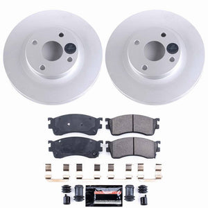 Power Stop 01-03 Mazda Protege Front Z23 Coated Brake Kit