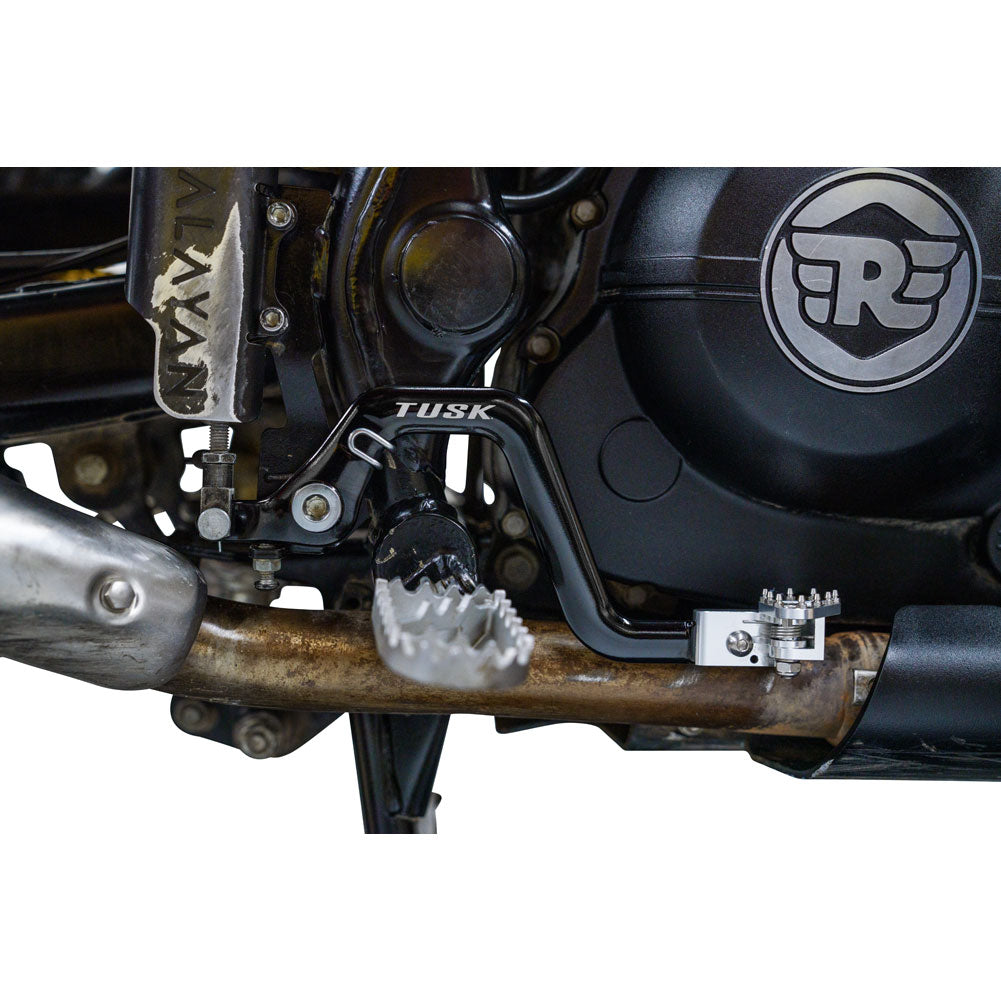 Tusk 1392080053 Aluminum Brake Pedal Silver Tip