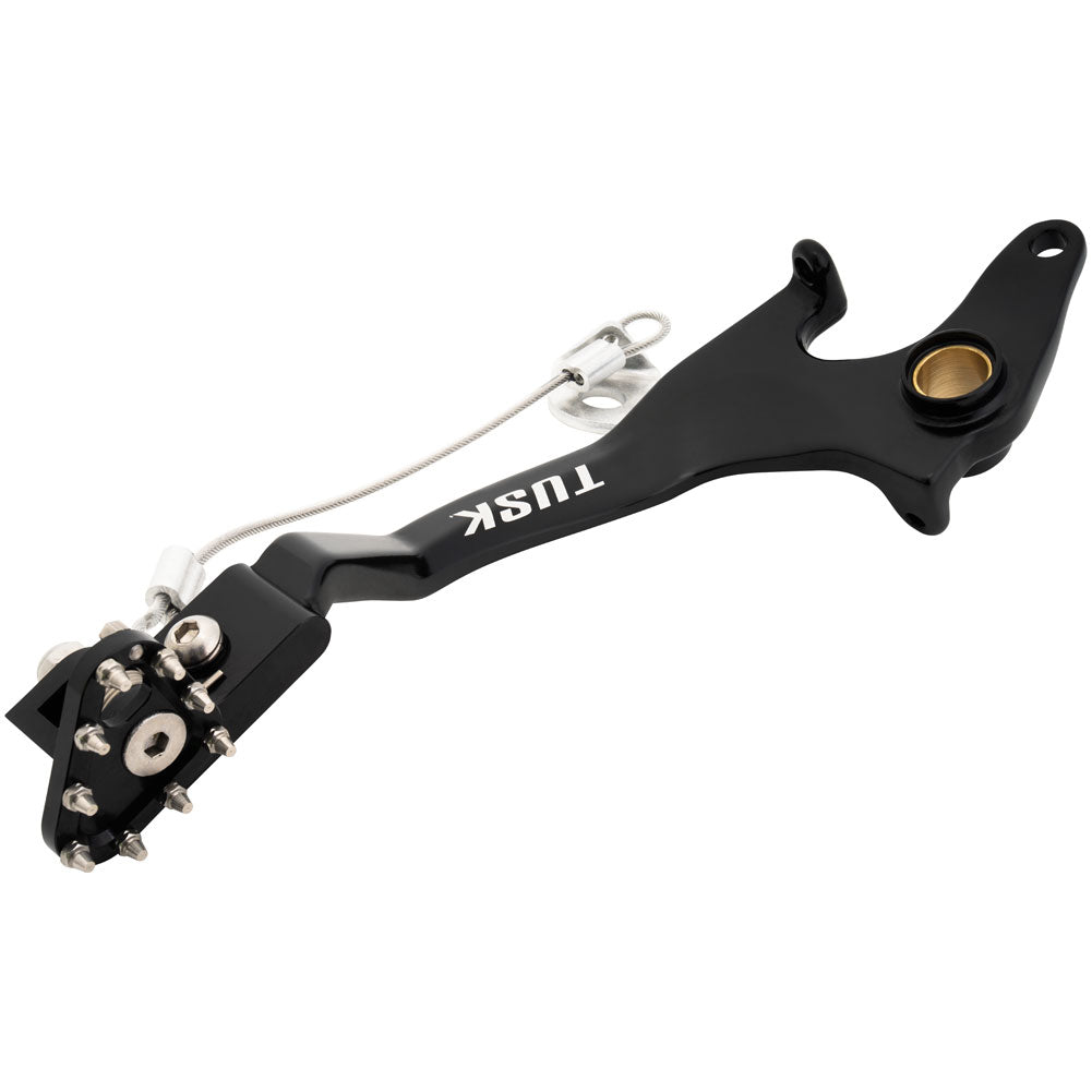 Tusk 1392080062 Aluminum Brake Pedal Black Tip