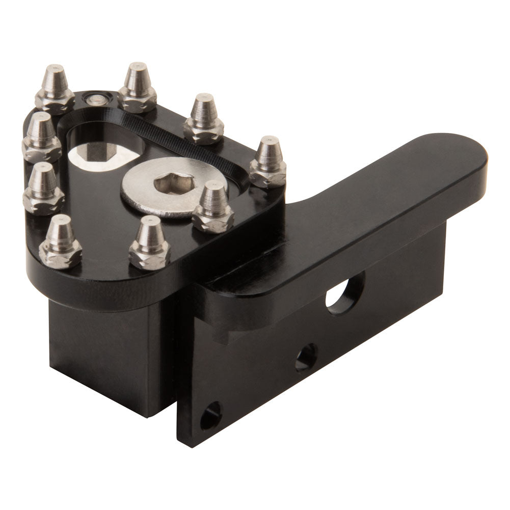 Tusk 1393800009 Aluminum Brake Pedal Replacement Toe Tip Black