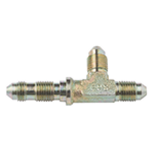 Fragola 580404 -4AN Steel Bulkhead Tee - On Run