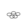 Peterson Fluid Systems 13-4091 O-Ring P/R Small Flange (Pack of 5)
