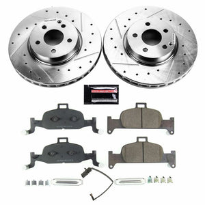 PowerStop K7648 fits Audi 17-18 A4 Front Z23 Evolution Sport Brake Kit
