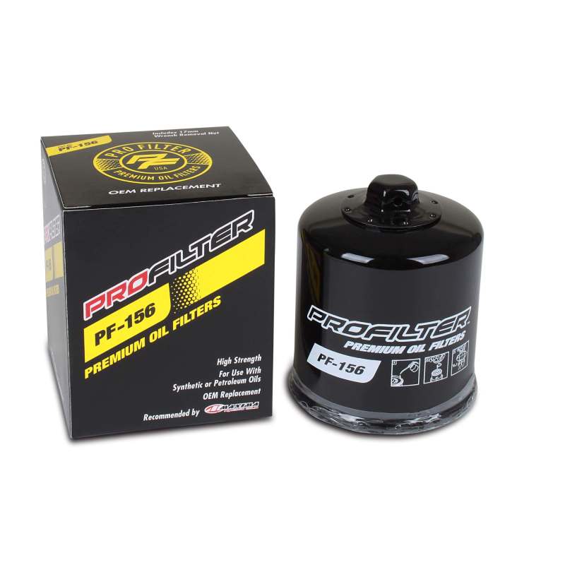 ProFilter PF-156 fits KTM Spin-On Black Various Performance Oil Filter