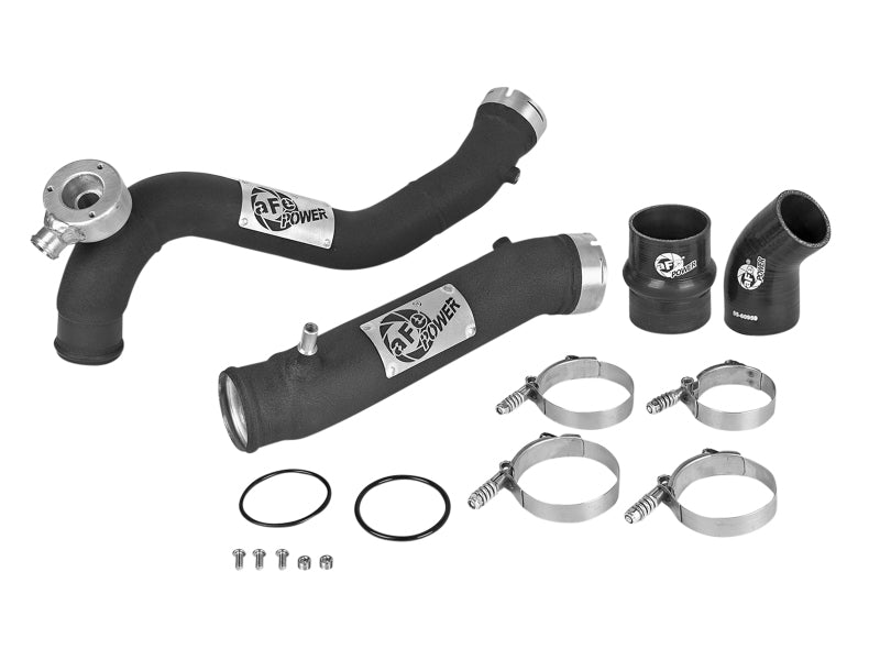 AFE 46-20384-B unner 3in Alum Hot and Cold Intercooler Tube Kit 2019 fits Ford