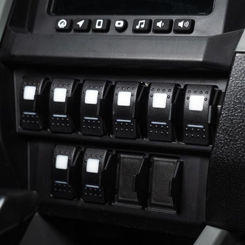 sPOD 2022+ Polaris RZR Pro R BantamX Switch Panel Kit - Amber
