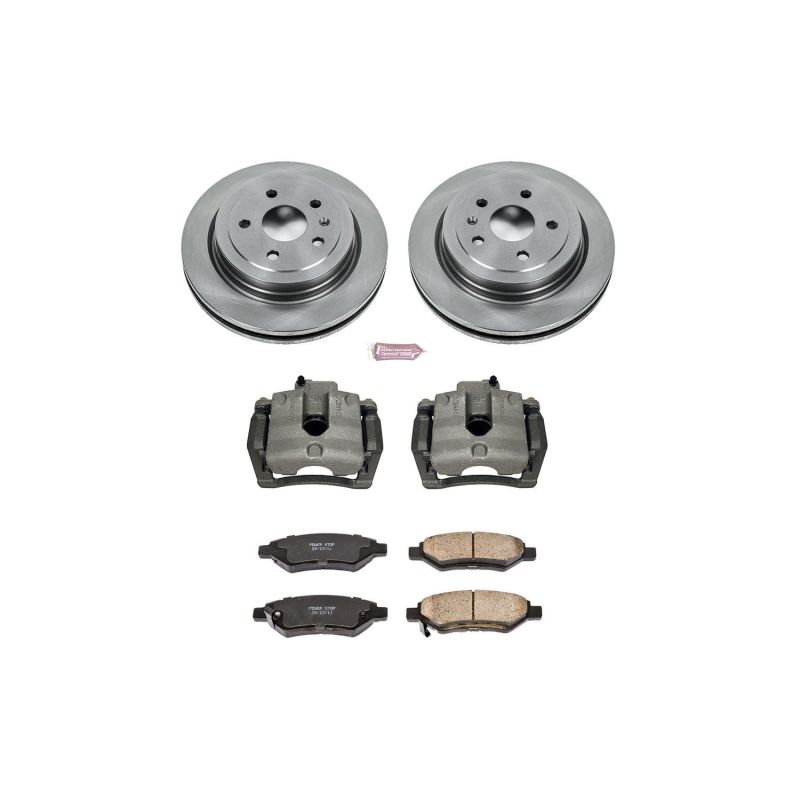 PowerStop fits Cadillac 08-14 CTS Rear Autospecialty Brake Kit w/Calipers