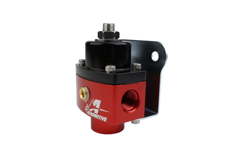 Aeromotive  13201 Carbureted Adjustable Regulator - Billet 2-Port AN-6