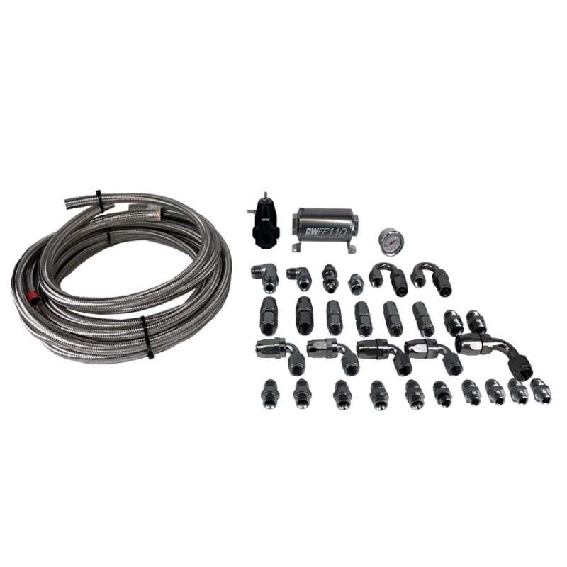 DeatschWerks 6-621 X3 Series Pump Hanger CPE Plumbing Kit for 1904 fits Ford 99-20 F-150 Lightning