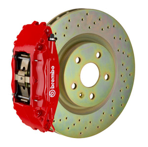 Brembo 1S4.6002A2 Brembo 15-21 WRX (VA) Front GT BBK 4 Piston Cast 326 x30 1pc Rotor Drilled-Red