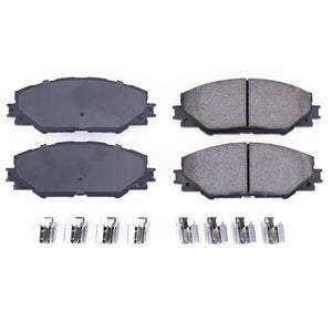 PowerStop 17 fits Pontiac Vibe Front Z17 Evolution Ceramic Brake Pads w/Hardware