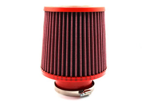 BMC FBTW76-140P Twin Air Universal Conical Filter w/Polyurethane Top - 76mm ID