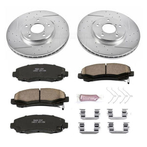 PowerStop K5939 fits Honda 12-14 Ridgeline Front Z23 Evolution Sport Brake Kit