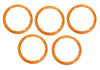 fits Ford Racing M-1021K-BLO 2021+ fits Ford Bronco Functional Bead Lock Ring Kit - Orange