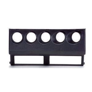 AutoMeter 15218 Autometer 87-95 fits Jeep Wrangler YJ Black Cluster Bezel - Holds Five 2-1/16in Gauges