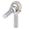 QA1 MVML10S V Series 3-Pc Rod End - Male/Left Hand - 10mm Bore x M10x1.5 w/St