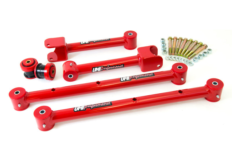 UMI Performance ABR401-R 65-67 fits GM A-Body Rear Suspension Kit - Red
