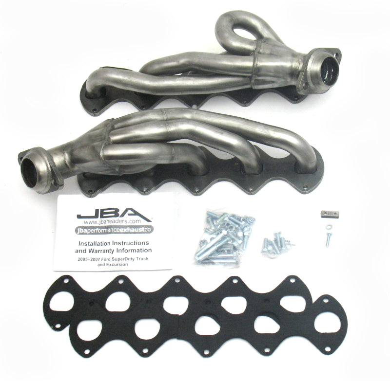 JBA 1670S fits Ford 05-10 F-Series 6.8L 3V V10 1-1/2in Primary Raw 409SS Cat4Ward Header
