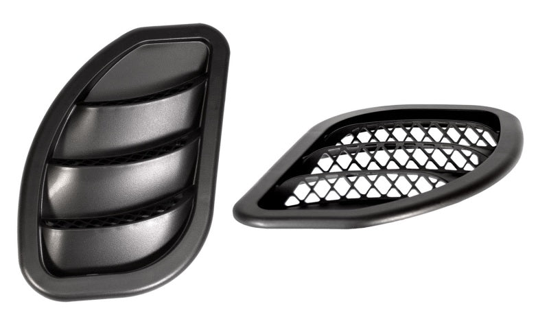 Daystar KJ71048BK 2018 fits Jeep 07-20 Wrangler JK Hood Side Vent Kit Right and Left Black Pair