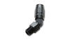 Vibrant 26408 -12AN Male NPT 45Degree Hose End Fitting - 1/2 NPT