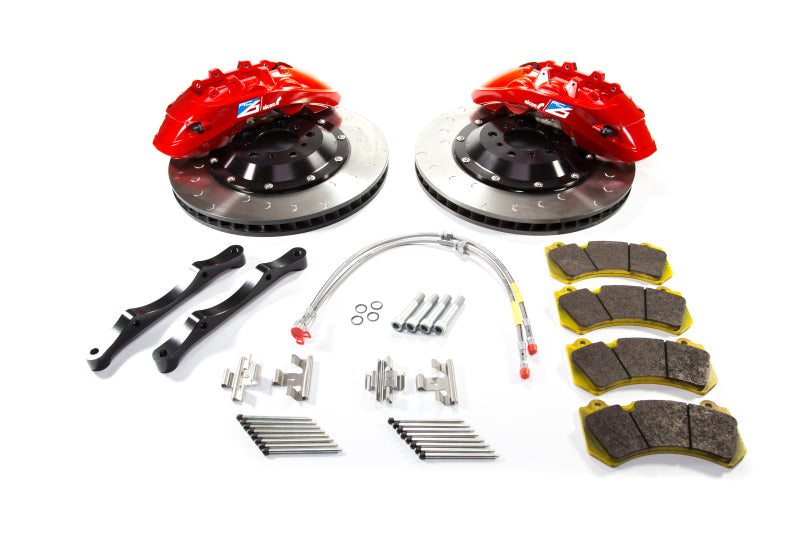 Alcon BKF7059Y07 2015+ fits BMW M3 F80 400x34mm Red 6 Piston Front Brake Upgrade Kit