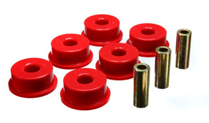 Energy Suspension 3.1153R 10 fits Chevy Camaro Red Rear Differential Carrier Bushing Set