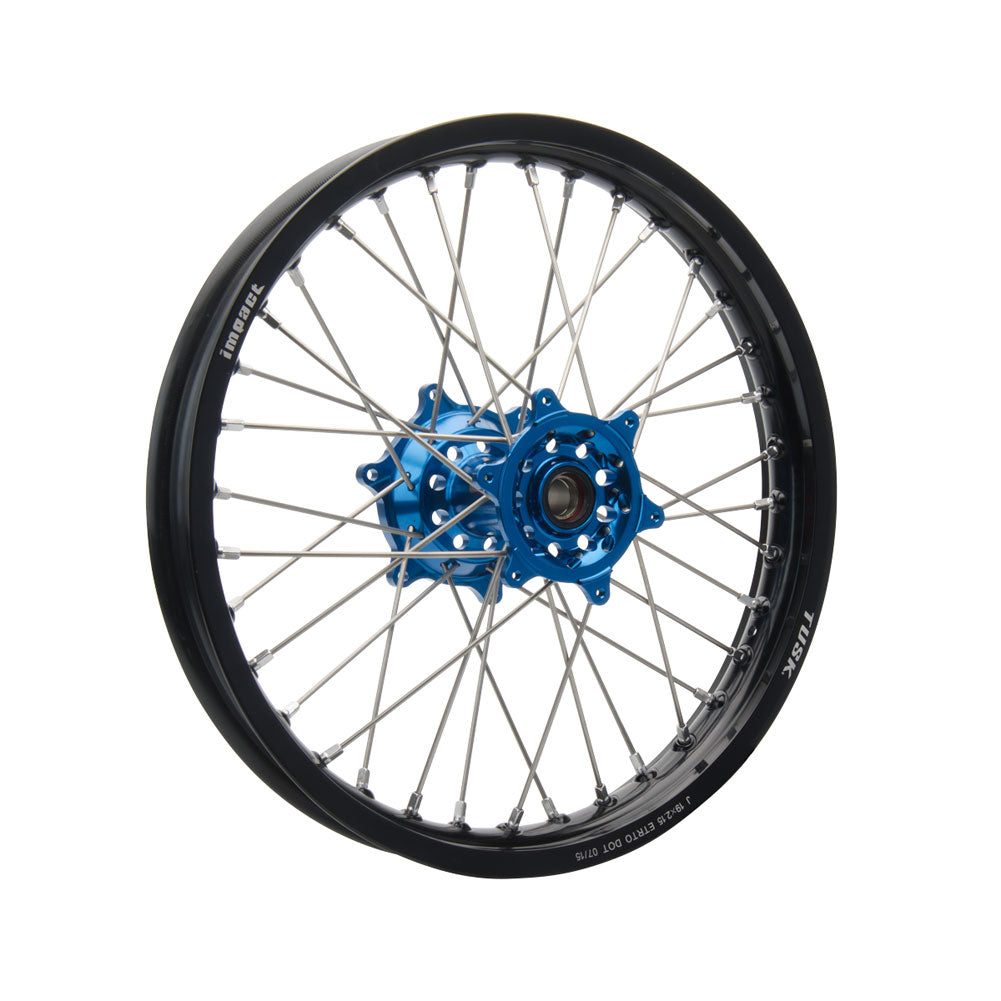 Tusk 1418500003 Impact Complete Rear Wheel 19x2.15 Black Rim