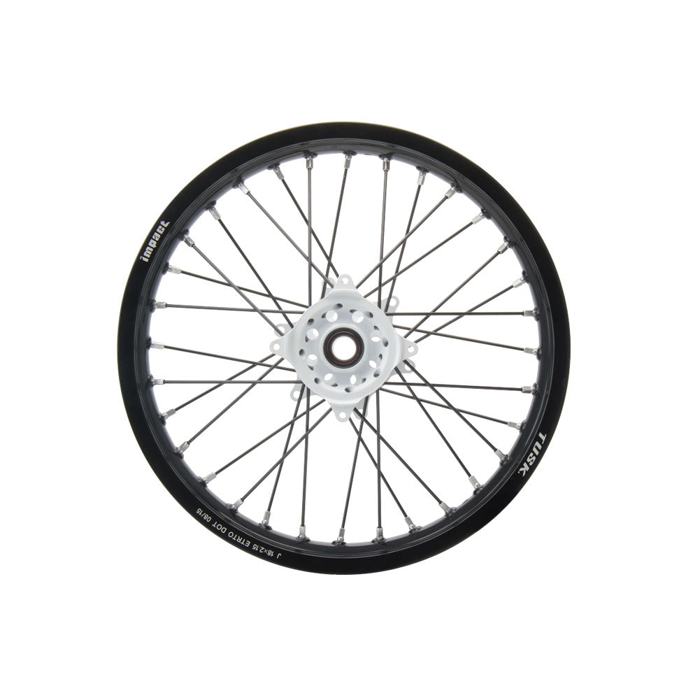 Tusk 1418500028 Impact Complete Rear Wheel 18x2.15 Black Rim