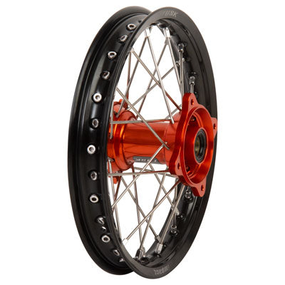Tusk 1418500245 Impact Complete Rear Wheel 14x1.60 Black Rim