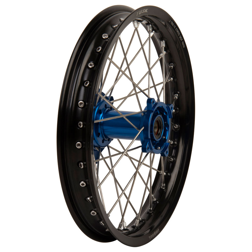 Tusk 1418500249 Impact Complete Rear Wheel 18x2.15 Black Rim