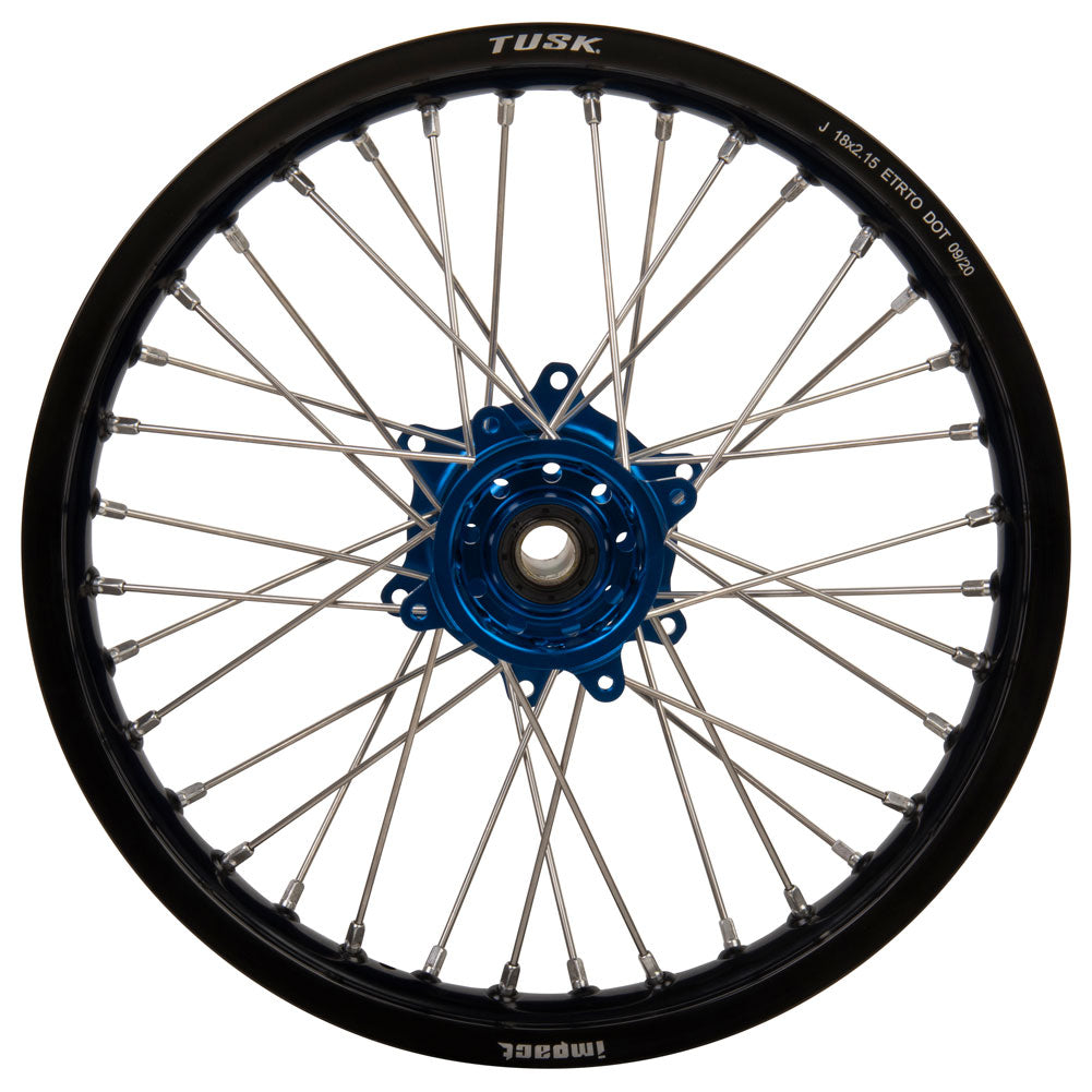 Tusk 1418500249 Impact Complete Rear Wheel 18x2.15 Black Rim