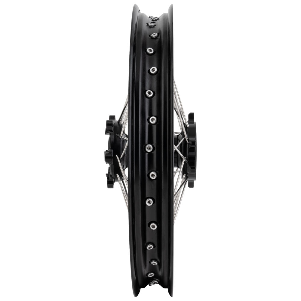 Tusk 1418500273 Impact Complete Rear Wheel 18x1.85 Black Rim
