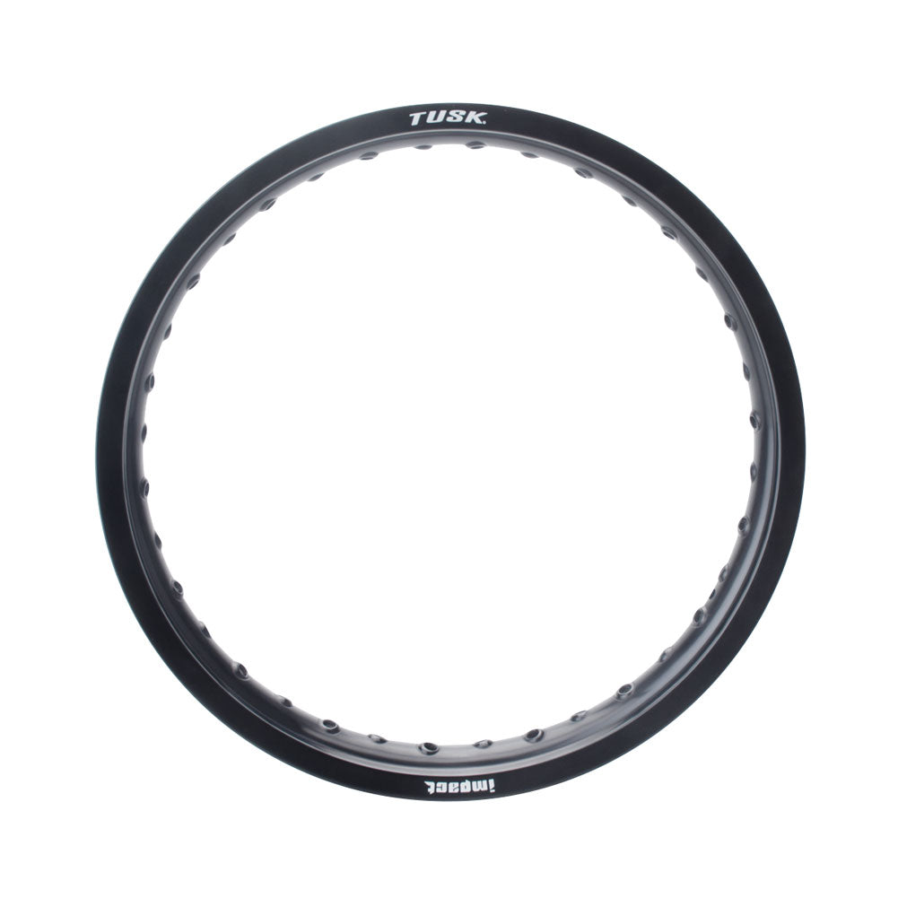 Tusk 1420210049 Impact Rim - Rear 36 spoke hole, 18 x 1.85 Black