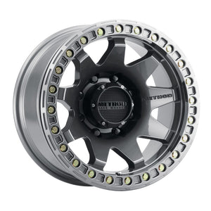 Method MR10879080844B MR108 17x9 -44mm Offset 8x6.5 130.81mm CB Gloss Ti