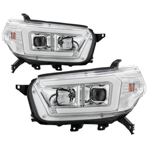 Spyder 5087461 Signature fits Toyota 10-13 4Runner Projector Headlights - Chrom